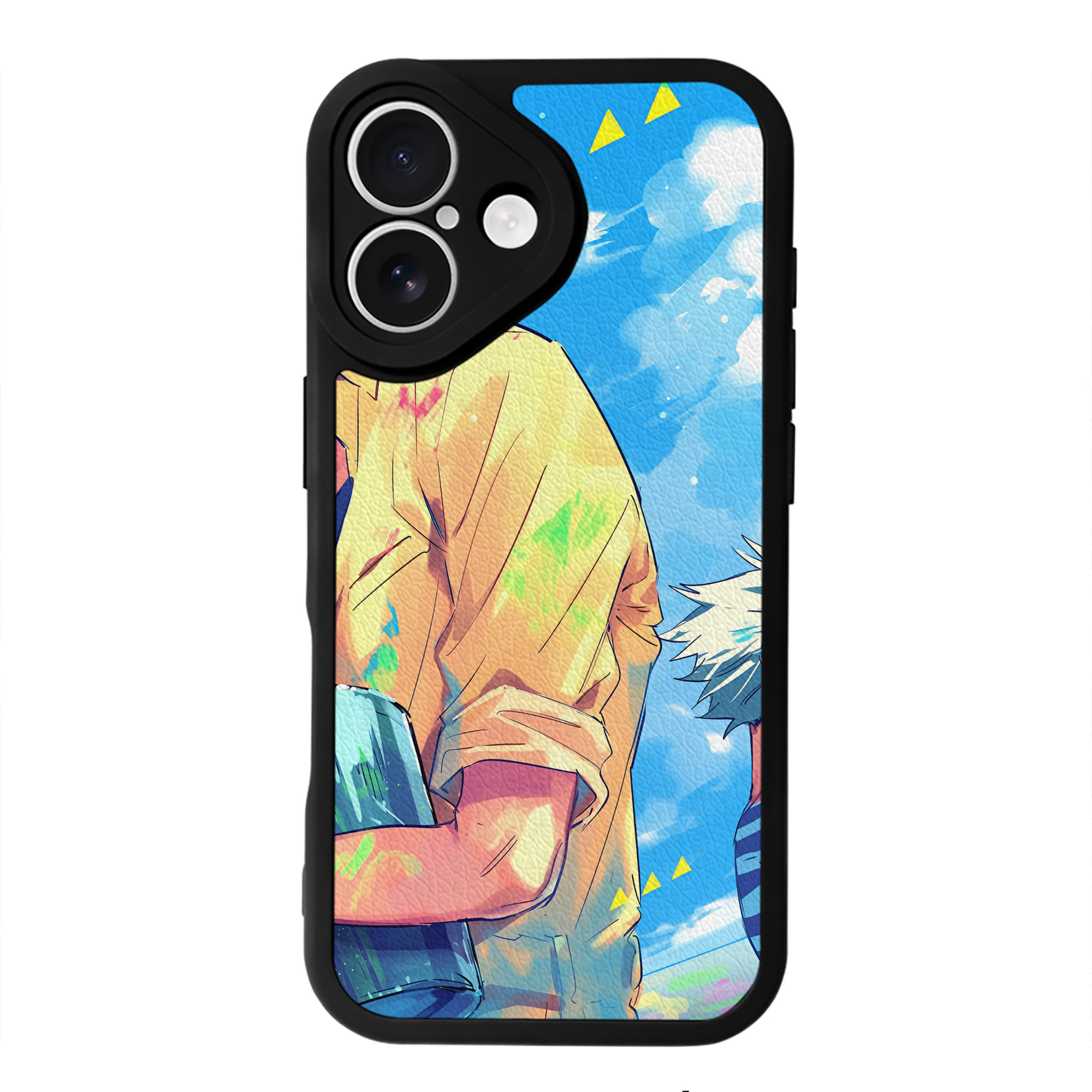 （画像用） ハイキュー!! Haikyu!! 【iPhone 16シリーズ対応】シリコンスマホケース（レザー調） 材質：シリコン
